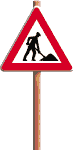 roadworks sign